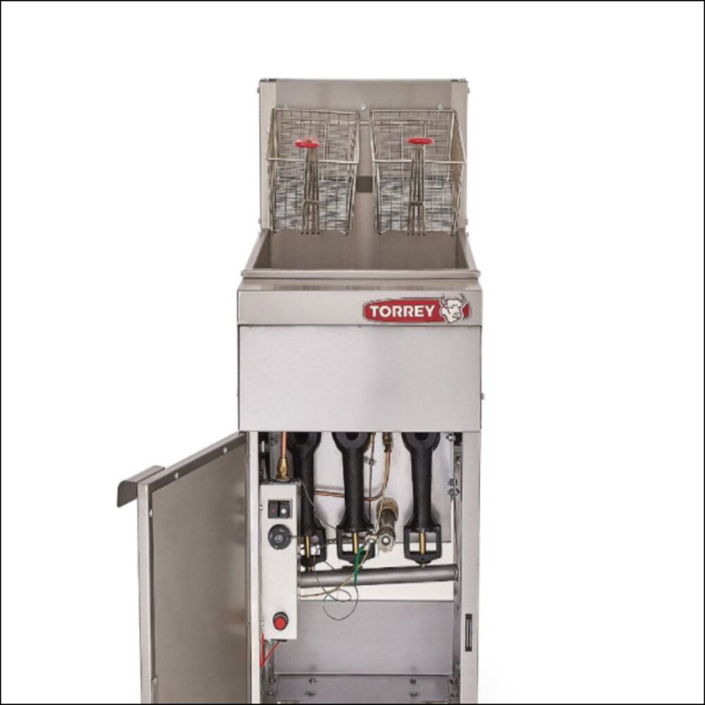 FREIDORA A GAS TORREY FRG-20 CAPACIDAD 20 LTS